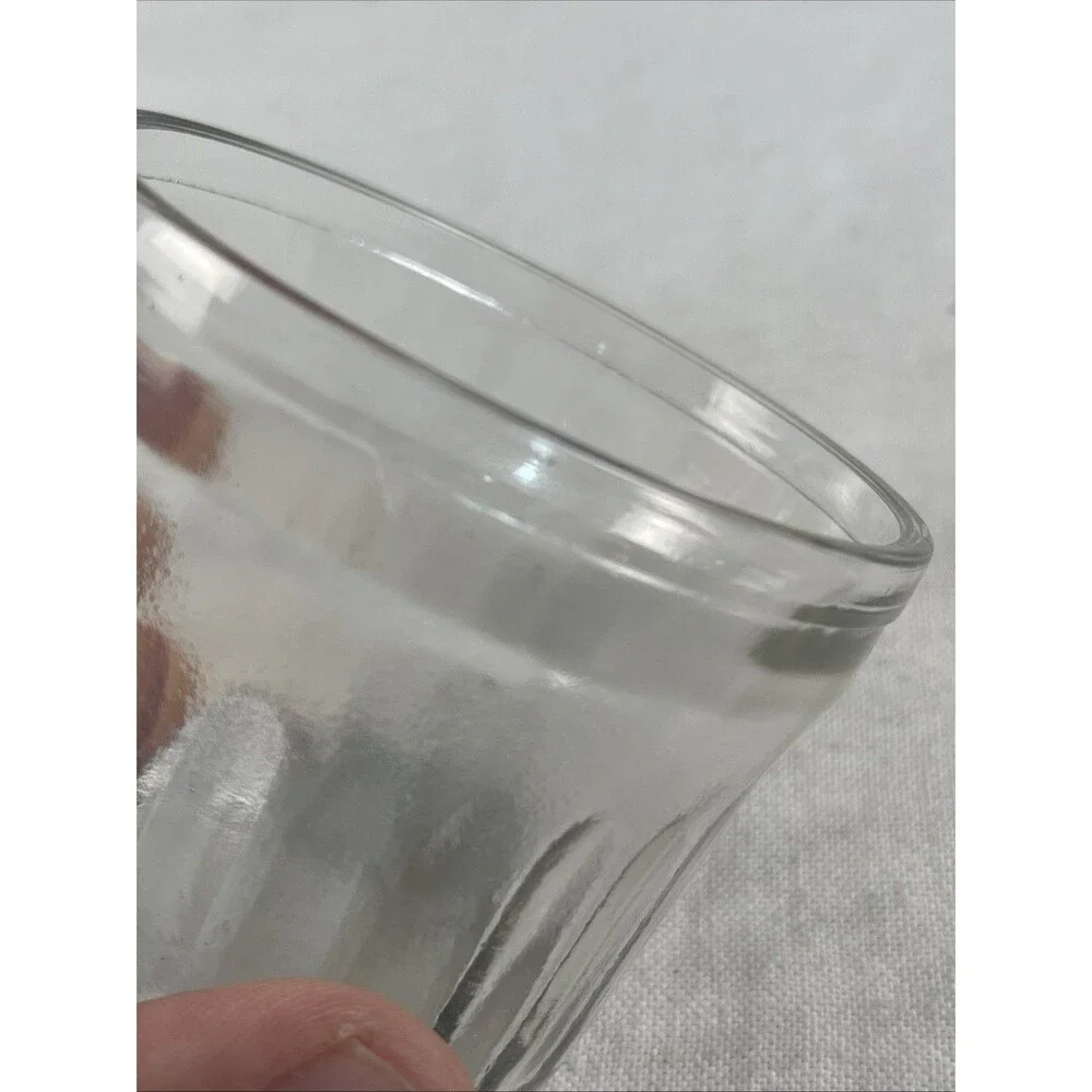Vintage Ball Jelly Glass With Lid